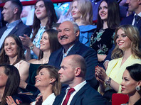 President of Belarus Alexander Lukashenko attended the final of the national beauty contest "Miss Belarus 2018", May 4, 2018