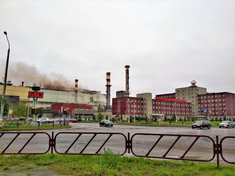 В белорусском городе Жлобине началась забастовка работников Белорусского металлургического завода