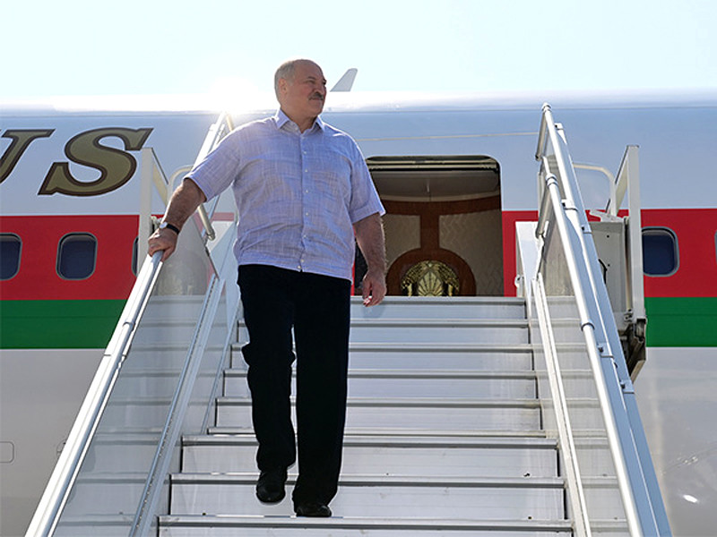 Александр Лукашенко прибыл с рабочим визитом в Российскую Федерацию, 14 сентября 2020 года