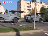 В центр Минска  стянули военных "во избежание ЧП"