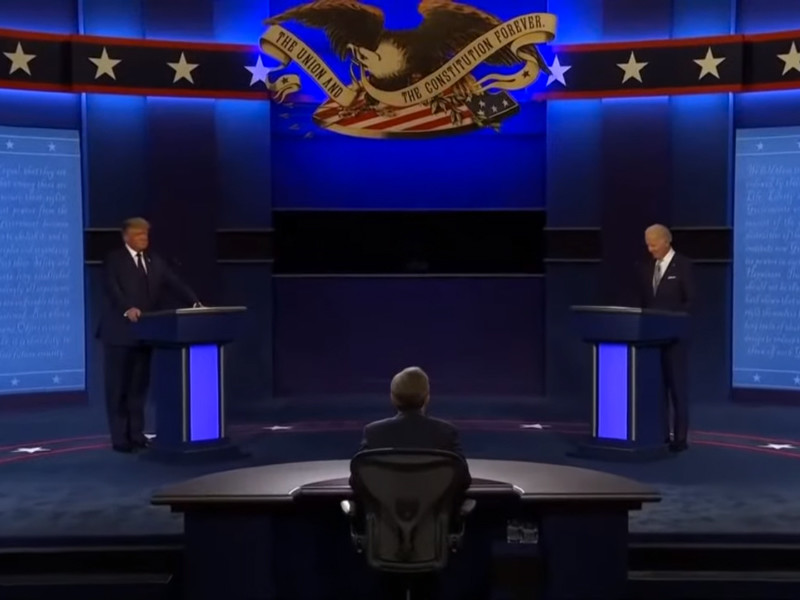 Первые дебаты кандидатов в президенты США превратились в перебранку