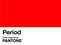 В стандартную цветовую систему Pantone добавили новый эталонный красный оттенок "Period" - в честь менструального цикла