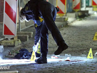 Около двух недель назад подозреваемый, вооруженный кухонным ножом, напал на двух мужчин прямо в центре Дрездена