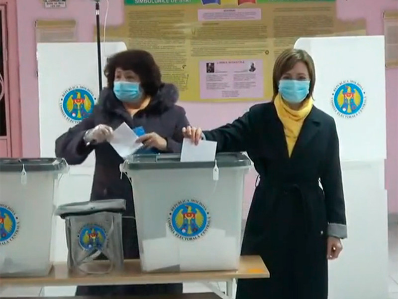 Бывший премьер-министр Молдавии Майя Санду набрала 35,96% голосов на президентских выборах после обработки 99% голосов
