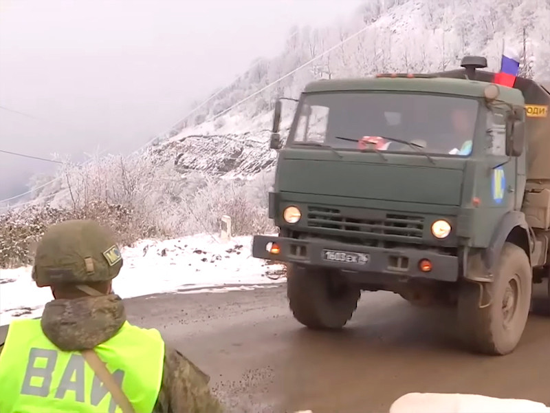 Российские миротворцы в Нагорном Карабахе