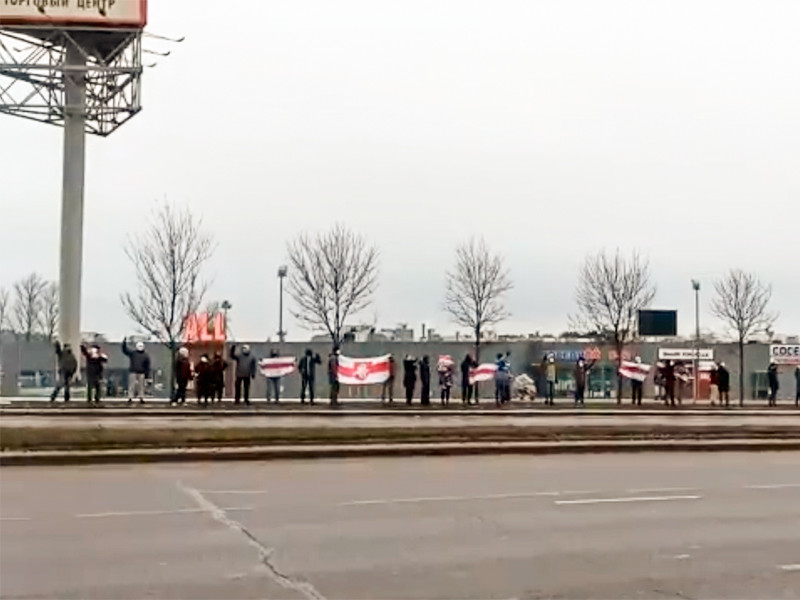 В Беларуси демонстранты провели "марши народного обвинения". Задержано 170 человек