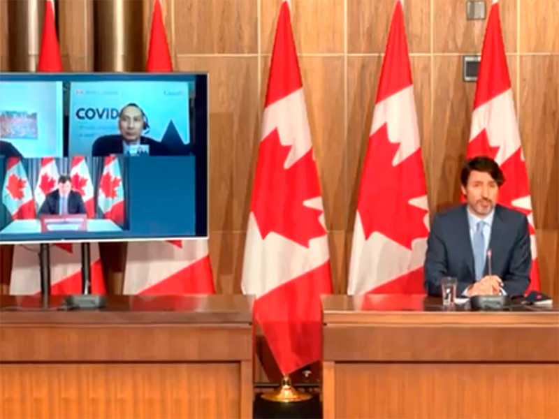 Джастин Трюдо заявил, что Канада столкнулась с третьей волной COVID-19