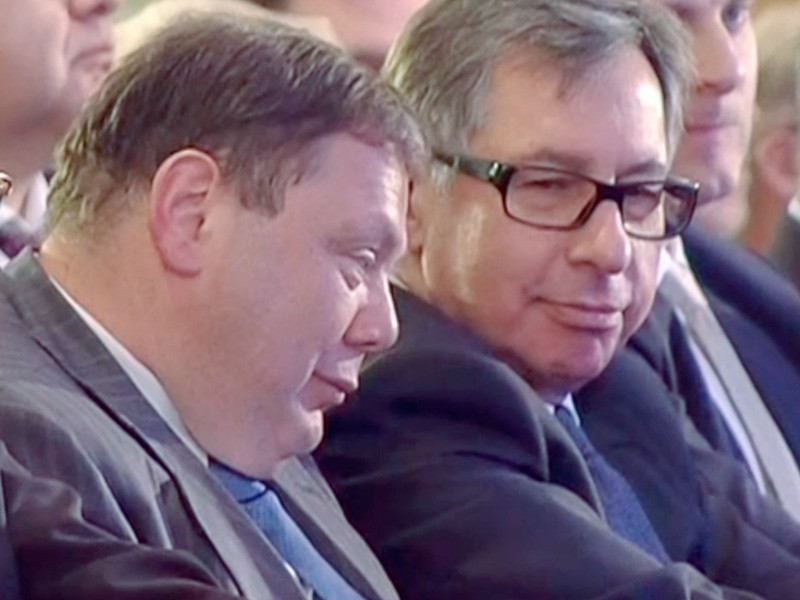 Михаил Фридман( на фото - слева) и Петр Авен