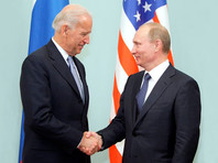 Владимир Путин и Джо Байден, март 2011 года