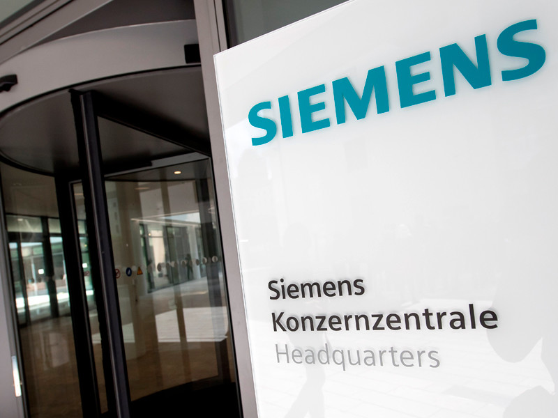 Siemens из-за скандала с поставками оборудования в Крым может потерять 100-200 млн евро
