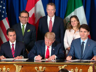 США, Канада и Мексика подписали новое торговое соглашение