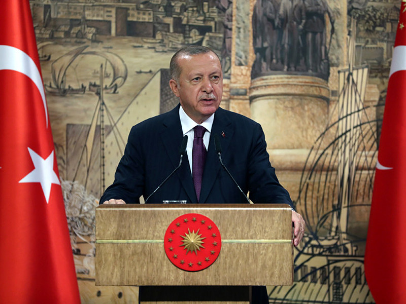 Эрдоган объявил об открытии "крупного месторождения" газа в турецких водах Черного моря