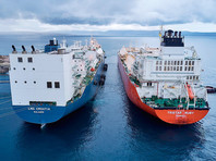 Первую партию (143 000 кубометрами СПГ) на новый терминал привез танкер Tristar Ruby с американского завода в Cove Point