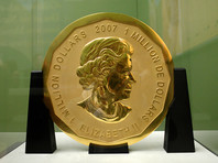 В Германии задержаны четверо мужчин, подозреваемых в краже 100-килограммовой золотой монеты из музея