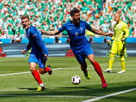 Чемпионат Европы по футболу-2016, 1/8 финала. Сборная Франции - сборная Ирландии
