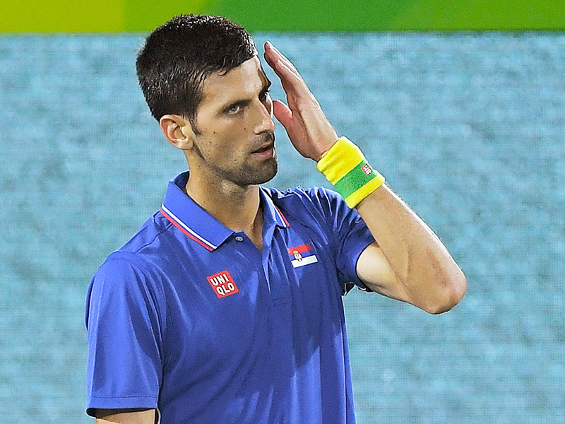 Первая ракетка мира Новак Джокович не смог выйти во второй круг теннисного турнира на летней Олимпиаде 2016 года