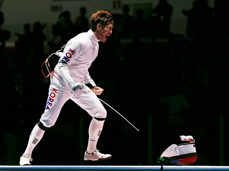 Кореец Пак Сан Ен шпагой проложил себе путь к олимпийскому золоту
