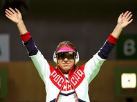 Россиянка Виталина Бацарашкина выиграла серебряную медаль Олимпийских игр 2016 года в Рио-де-Жанейро в стрельбе из пневматического пистолета с 10 метров