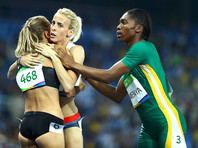 Британская легкоатлетка пожаловалась, что в финальном забеге Олимпиады её обогнал мужчина