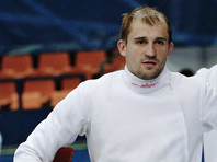 Пятиборец Александр Лесун установил олимпийский рекорд в фехтовании