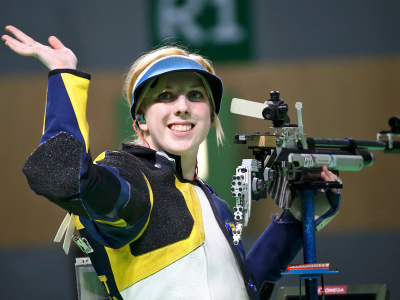 Американка Вирджиния Трэшер выиграла первую золотую медаль Олимпийских игр 2016 года в бразильском Рио-де-Жанейро, победив в соревнованиях по стрельбе из пневматической винтовки с десяти метров