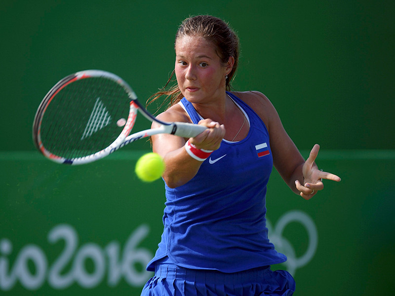 Теннисистка Дарья Касаткина проиграла в четвертьфинале Олимпиады