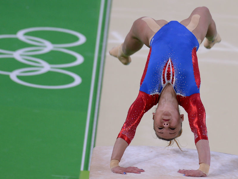 Российская гимнастка Мария Пасека завоевала "серебро" на Олимпиаде