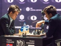 Карякин и Карлсен продолжают мирно заканчивать партии за шахматную корону
