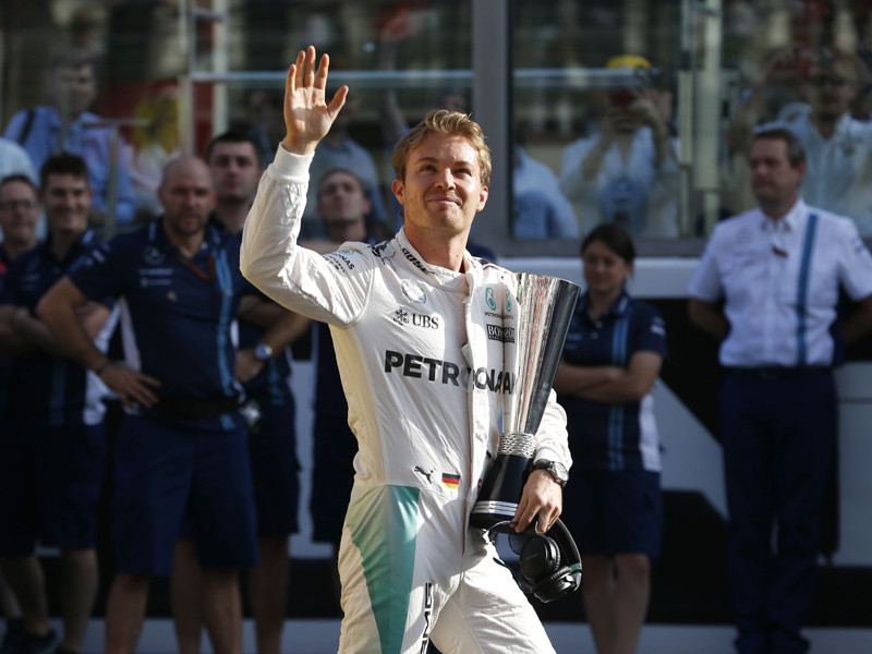 Нико Росберг впервые стал чемпионом "Формулы-1"