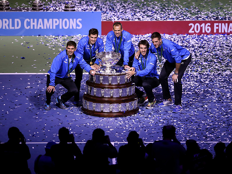 Аргентинские теннисисты впервые в истории завоевали Кубок Дэвиса