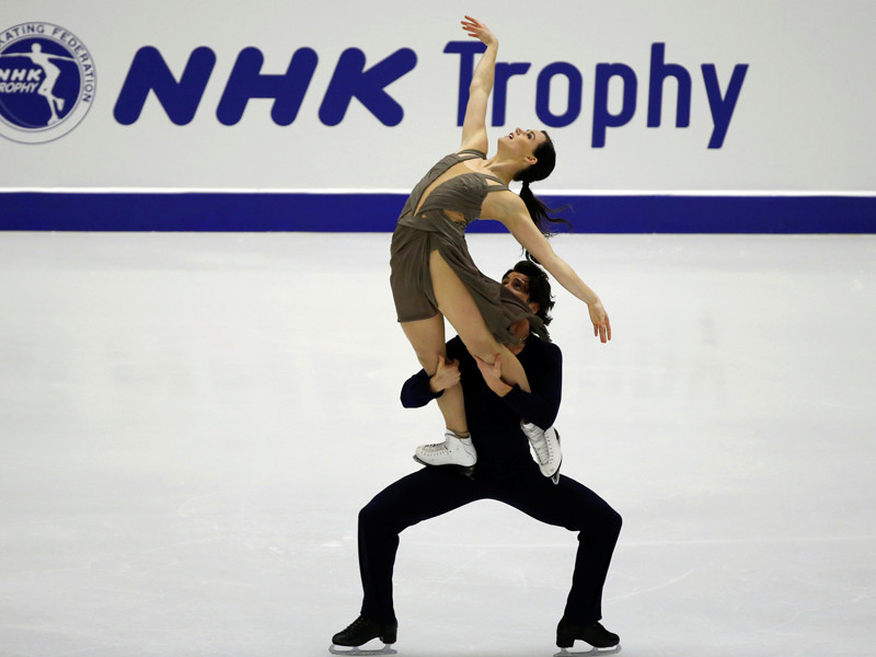 Канадская пара установила мировой рекорд в танцах на льду