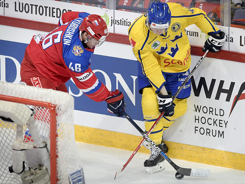 Сборная России победила команду Швеции со счетом 3:2 во втором матче Кубка Карьяла по хоккею (первого этапа Евротура), который проходит в столице Финляндии