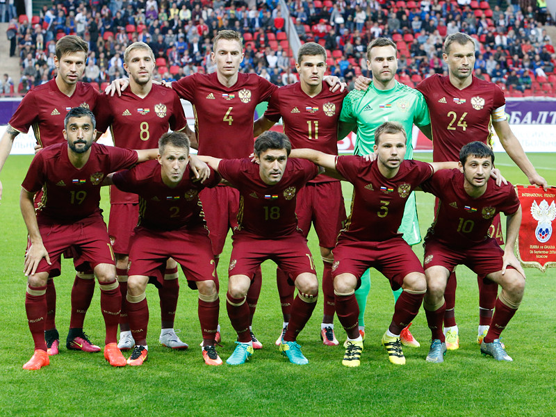 Сборная России опустилась с 55-го на 56-е место в рейтинге Международной федерации футбола (ФИФА), в ее активе 592 очка