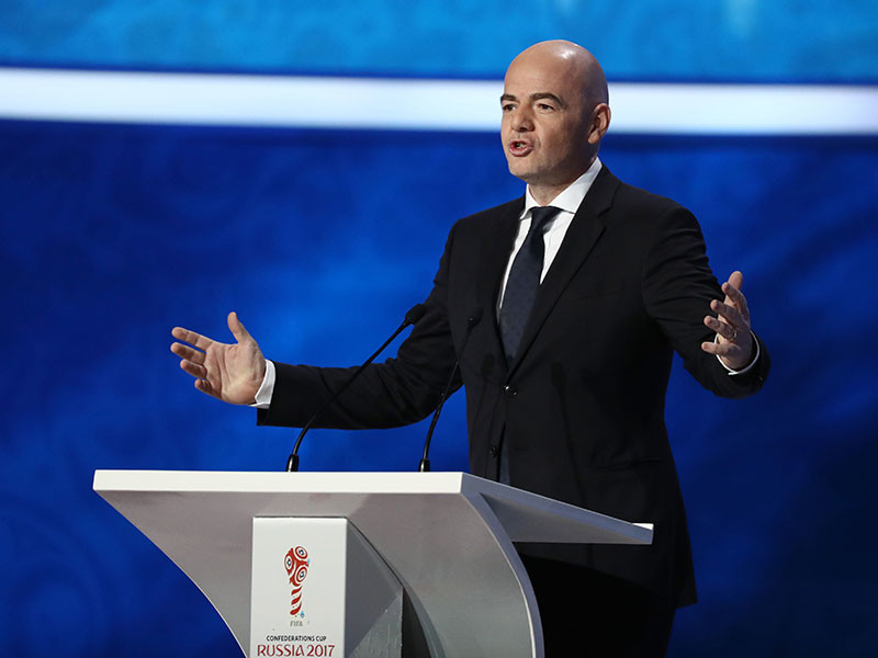 Президент ФИФА Джанни Инфантино выразил надежду, что система видеоповторов будет использоваться на чемпионате мира по футболу в 2018 году в России