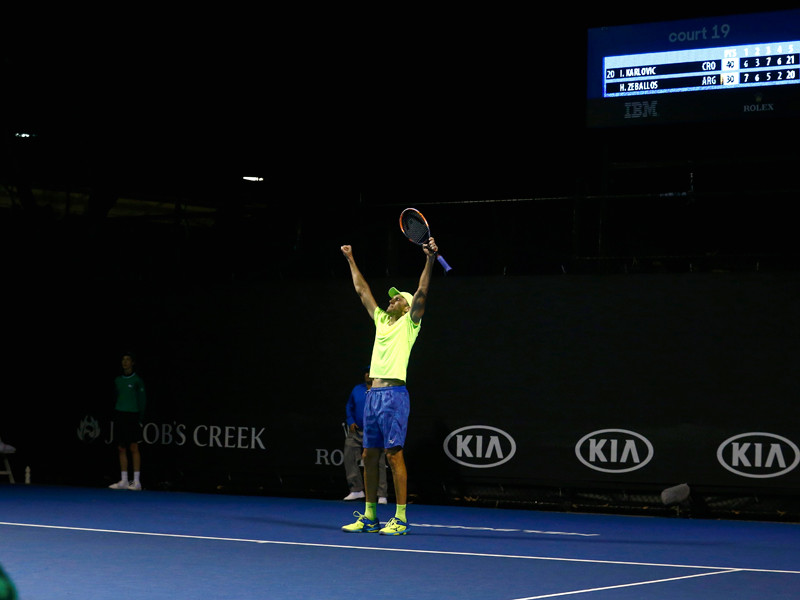 Теннисист Иво Карлович побил рекорд Australian Open, сделав 75 эйсов за матч