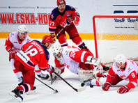 ЦСКА разгромил "Спартак" и в третий раз подряд стал победителем регулярного чемпионата КХЛ