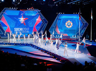 Россия выиграла Всемирные военные игры в Cочи, передав флаг Германии