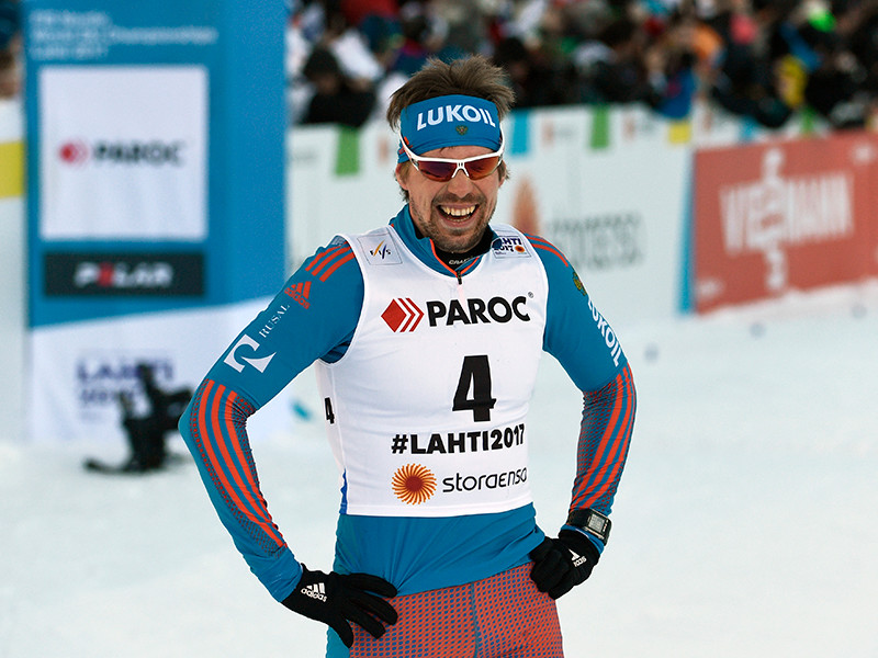Лыжник Сергей Устюгов выиграл золото чемпионата мира в скиатлоне