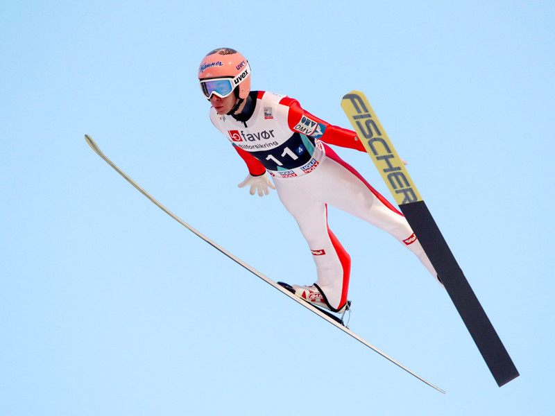 Австриец Крафт установил новый рекорд в прыжках на лыжах с трамплина
