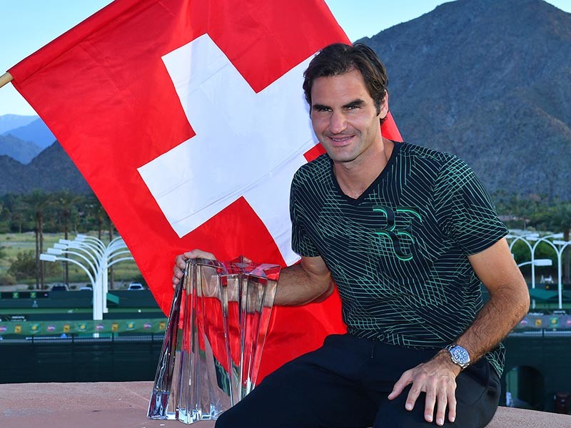 Швейцарский теннисист Роджер Федерер выиграл 90-й титул в карьере
