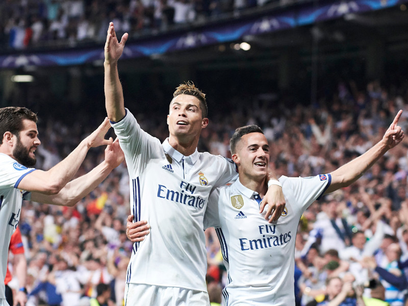 "Реал" обыграл "Атлетико" в Лиге чемпионов благодаря очередному хет-трику Роналду