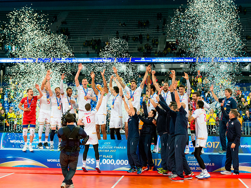 Французские волейболисты второй раз в истории выиграли Мировую лигу