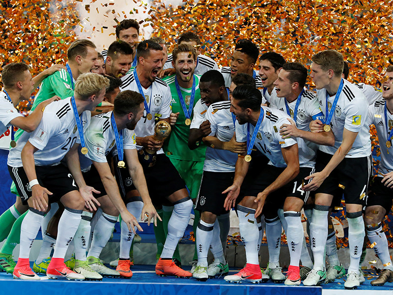 Футболисты сборной Германии впервые выиграли Кубок конфедераций
