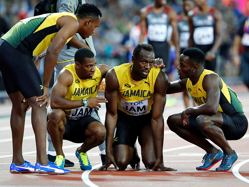 Ямайские спринтеры обвинили организаторов чемпионата мира в травме Болта