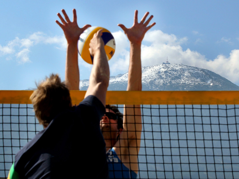 Снежный волейбол рассчитывают включить в программу зимних Олимпиад