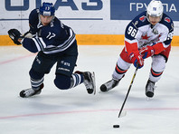 ЦСКА разгромил московское "Динамо", забросив во втором периоде пять шайб