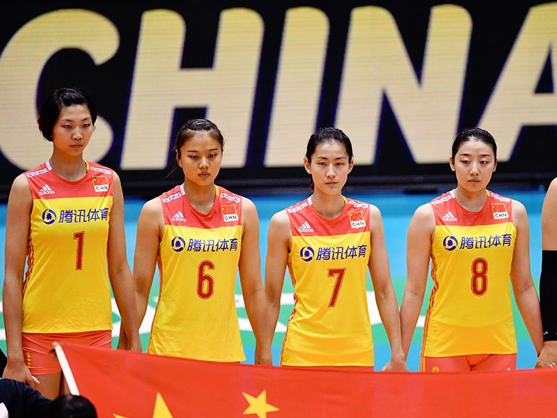 Российские волейболистки уступили в трех партиях китаянкам
