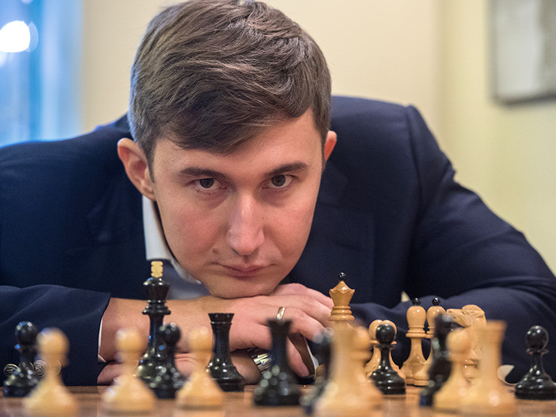 Российский шахматист Сергей Карякин