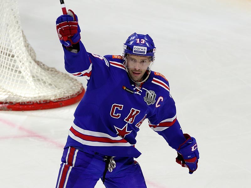 Павел Дацюк прервал 15-ти матчевую победную серию "Йокерита" в КХЛ

