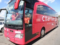 "Спартак" нанес на борта клубного автобуса имена своих самых преданных болельщиков